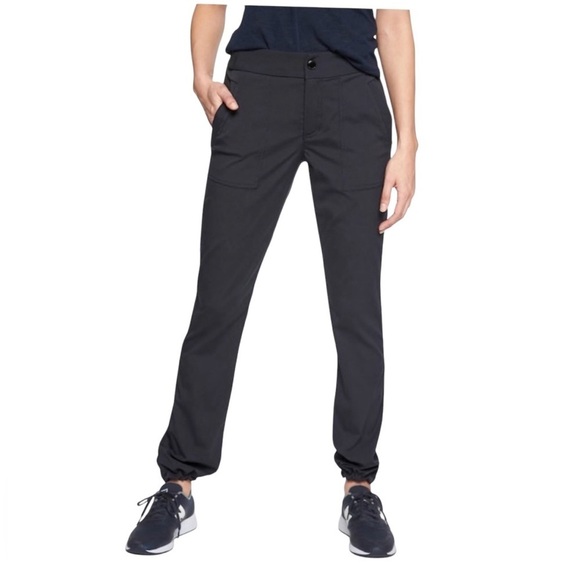 Athleta Trekkie Hike Pant Size 8 Black - Picture 1 of 10